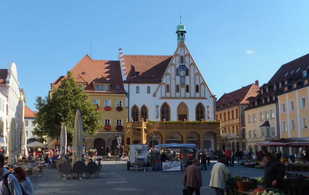 Marktplatz in Amberg